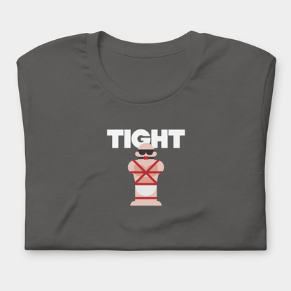 Tight Ty on Asphalt Gray