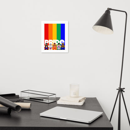 Pride Mates Framed Artwork