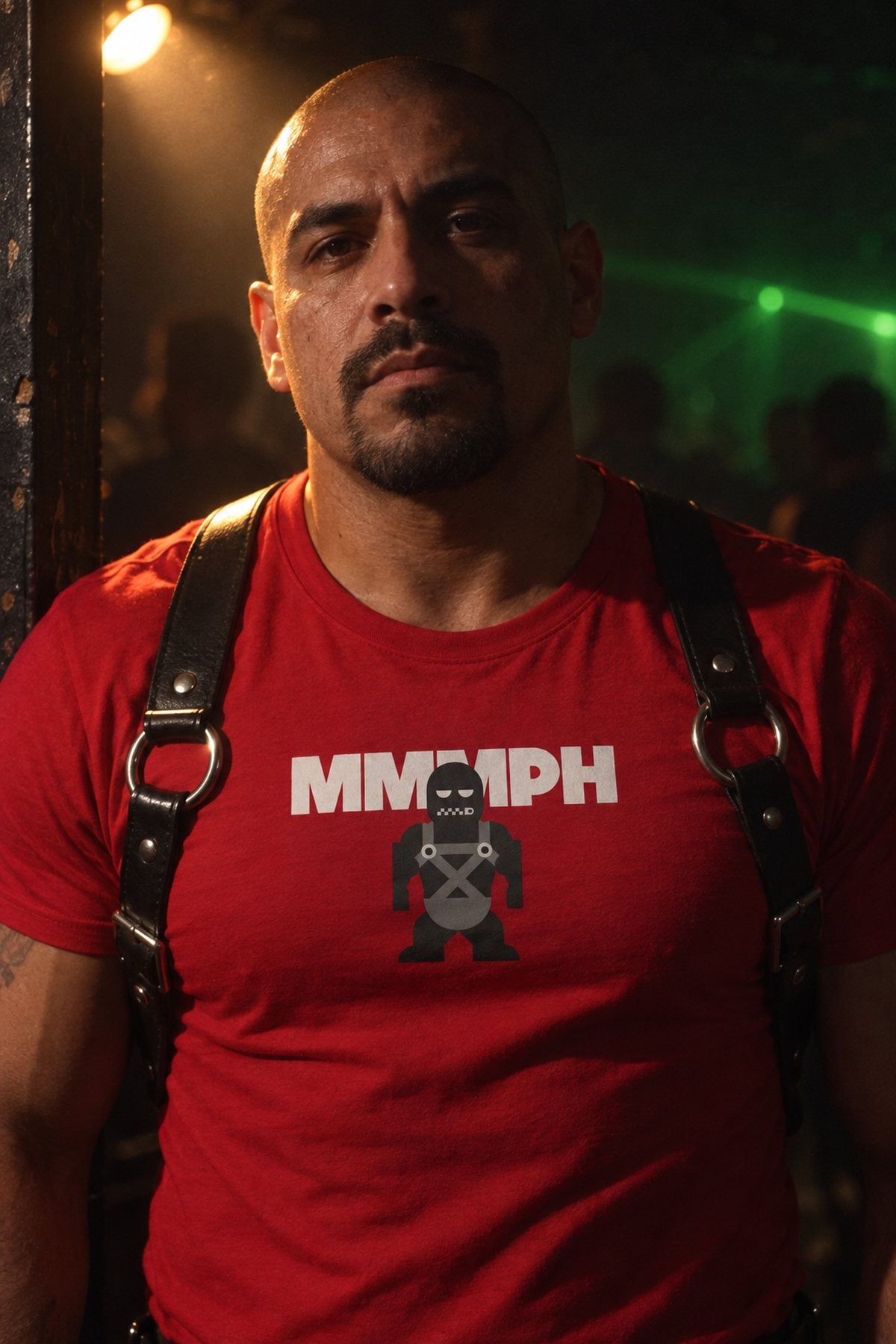 Someone wearing the MMMPH Quentin Tee